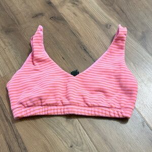 Pink Striped Bralette